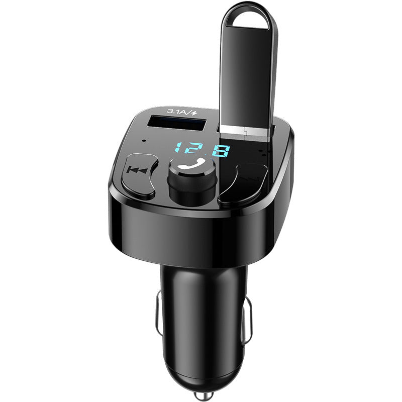 Transmetteur FM Bluetooth 5.0 MP3 Voiture - Charge Rapide Double USB 3.1A LuxDrive