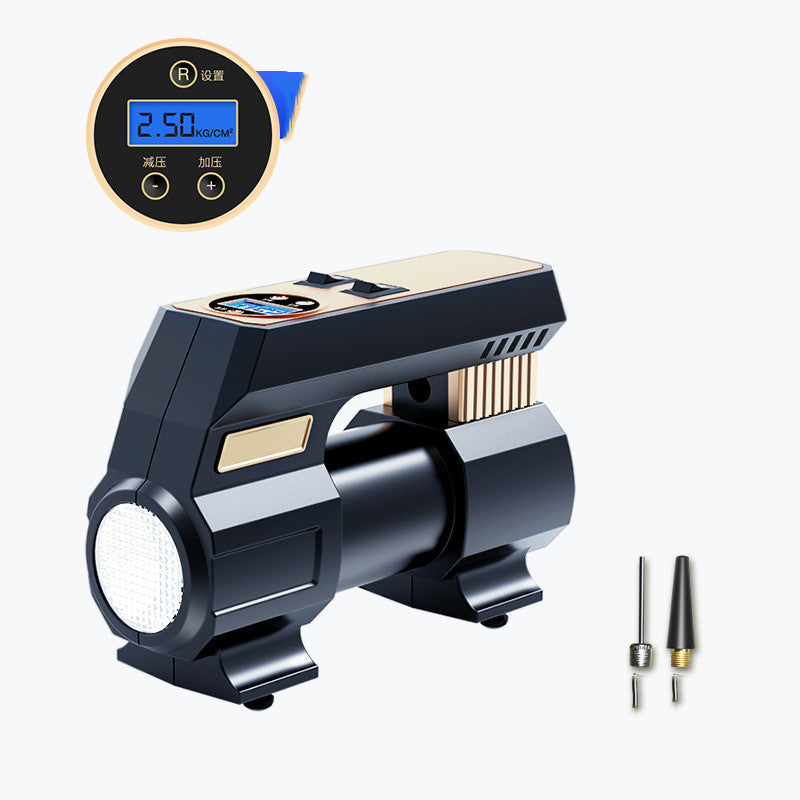 Compresseur d'Air Automatique 120W Digital - Gonfleur Pneu Portable 12V LuxDrive