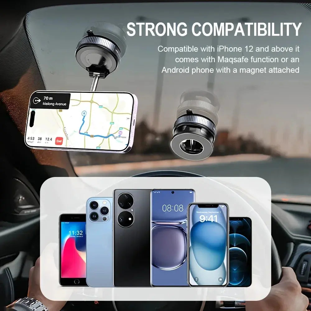 Support Téléphone Magnétique Voiture – Pliable 360° Multi-Surfaces XO